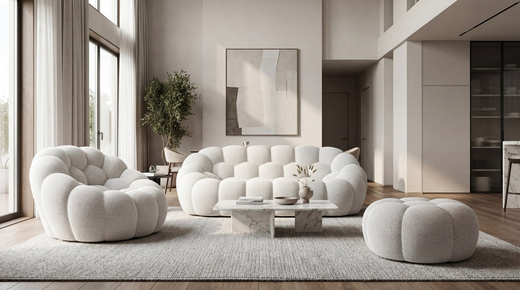 Comment nettoyer mon canapé bubble ?