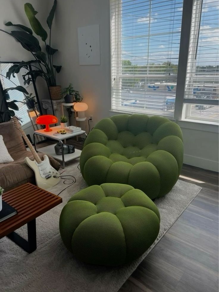 Fauteuil Bubble Vert