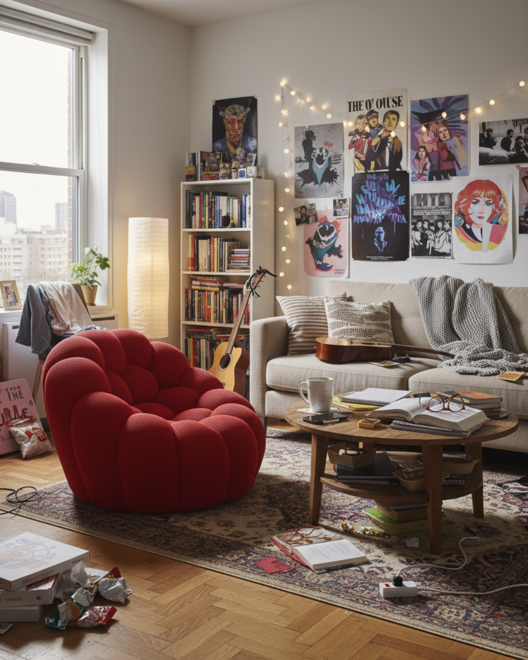 Fauteuil Bubble Orange