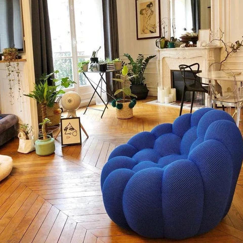 Fauteuil Bubble Bleu