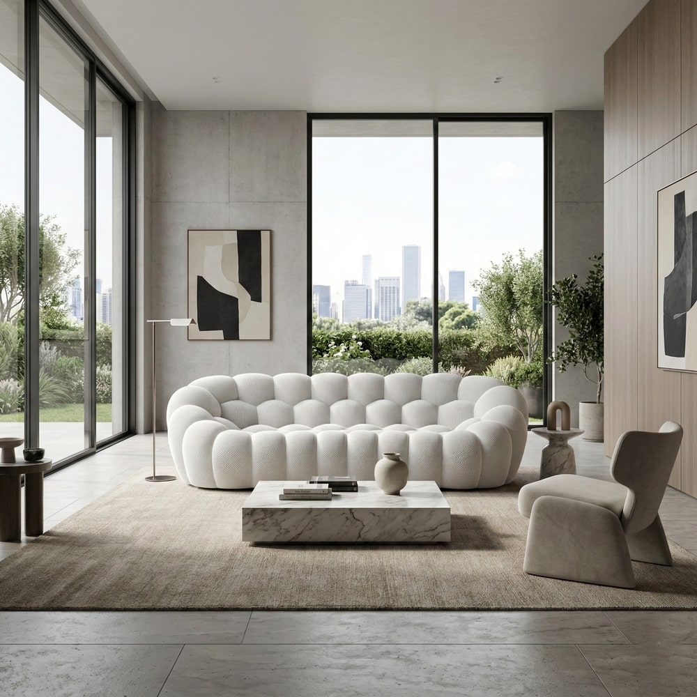 Canapé Bubble Blanc