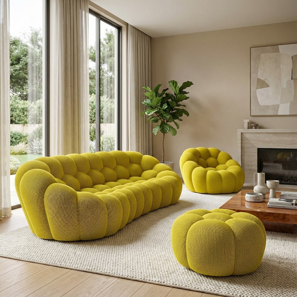 Canapé Bubble Compressé 3/4 places