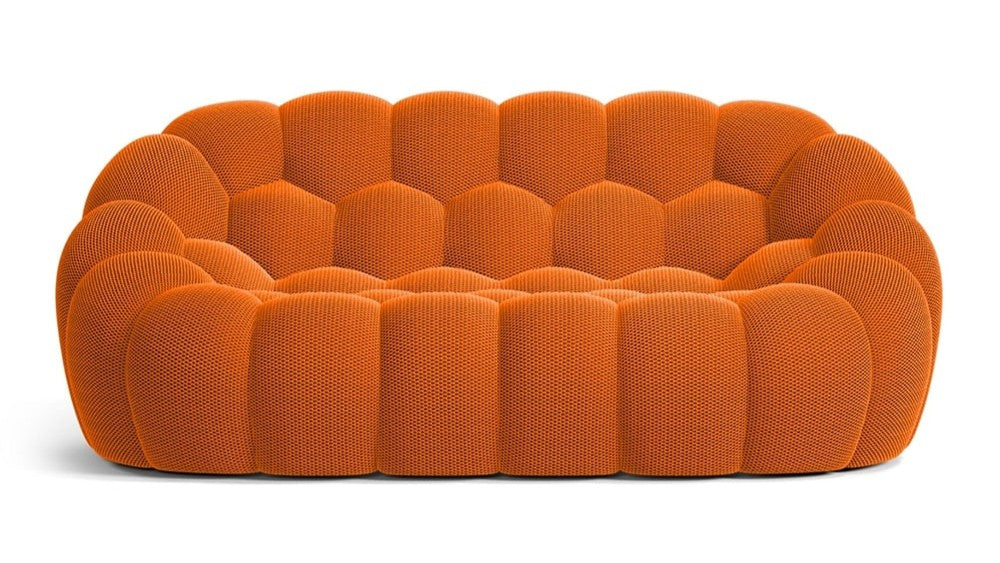 canape bubble orange
