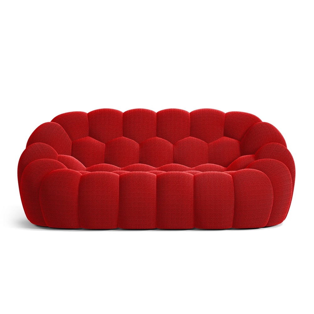 Canapé Bubble Compressé Rouge
