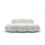 Canapé Nuage Blanc Bouclé