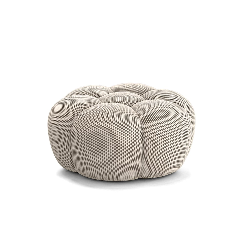 Pouf Bubble Compressé Beige