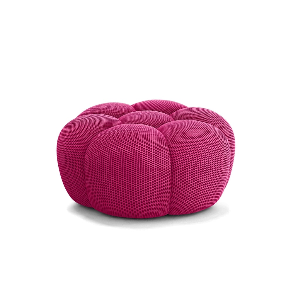 Pouf Bubble Compressé Rose