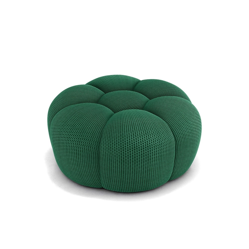 Pouf Bubble Compressé Vert