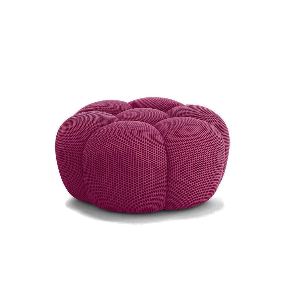 Pouf Bubble Compressé Violet